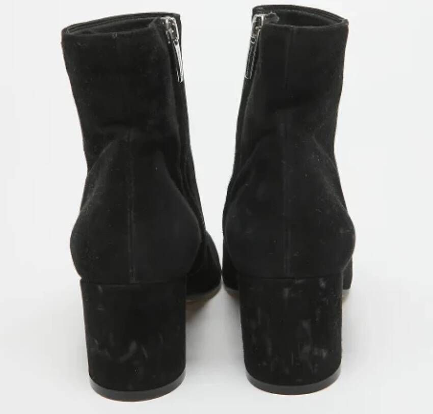 Gianvito Rossi Pre-owned Suede boots Black Dames