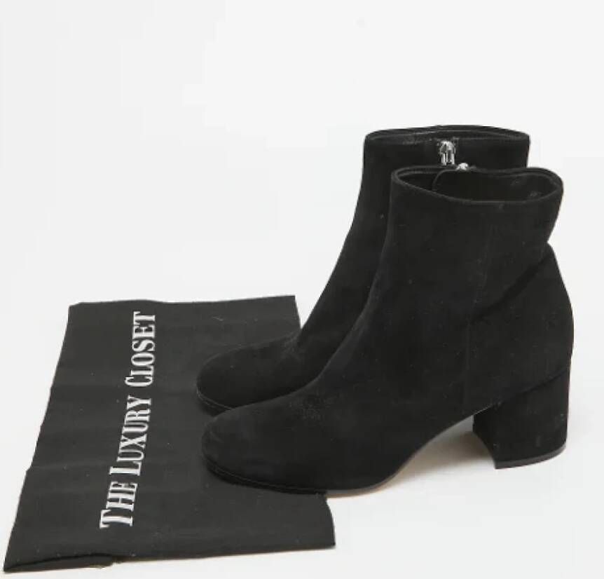 Gianvito Rossi Pre-owned Suede boots Black Dames