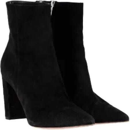 Gianvito Rossi Pre-owned Suede boots Black Dames