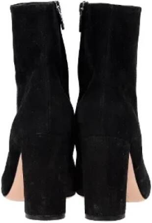 Gianvito Rossi Pre-owned Suede boots Black Dames