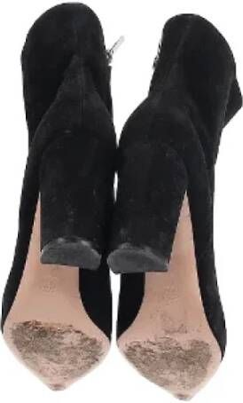 Gianvito Rossi Pre-owned Suede boots Black Dames