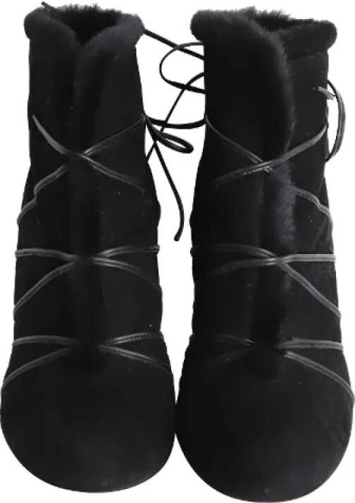 Gianvito Rossi Pre-owned Suede boots Black Dames