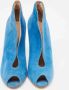 Gianvito Rossi Pre-owned Suede boots Blue Dames - Thumbnail 2