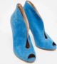 Gianvito Rossi Pre-owned Suede boots Blue Dames - Thumbnail 3