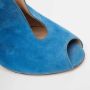 Gianvito Rossi Pre-owned Suede boots Blue Dames - Thumbnail 6
