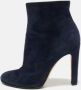 Gianvito Rossi Pre-owned Suede boots Blue Dames - Thumbnail 2