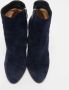 Gianvito Rossi Pre-owned Suede boots Blue Dames - Thumbnail 3