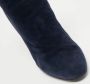 Gianvito Rossi Pre-owned Suede boots Blue Dames - Thumbnail 8