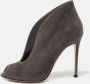 Gianvito Rossi Pre-owned Suede boots Gray Dames - Thumbnail 2