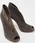 Gianvito Rossi Pre-owned Suede boots Gray Dames - Thumbnail 4