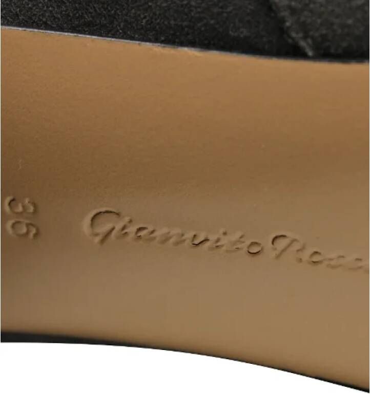 Gianvito Rossi Pre-owned Suede boots Gray Dames