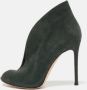 Gianvito Rossi Pre-owned Suede boots Green Dames - Thumbnail 2