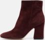 Gianvito Rossi Pre-owned Suede boots Purple Dames - Thumbnail 2