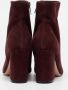 Gianvito Rossi Pre-owned Suede boots Purple Dames - Thumbnail 5