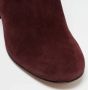 Gianvito Rossi Pre-owned Suede boots Purple Dames - Thumbnail 7