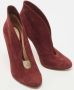 Gianvito Rossi Pre-owned Suede boots Red Dames - Thumbnail 4