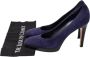 Gianvito Rossi Pre-owned Suede heels Blue Dames - Thumbnail 7
