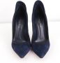 Gianvito Rossi Pre-owned Suede heels Blue Dames - Thumbnail 2