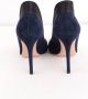 Gianvito Rossi Pre-owned Suede heels Blue Dames - Thumbnail 4