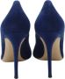 Gianvito Rossi Pre-owned Suede heels Blue Dames - Thumbnail 5