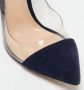 Gianvito Rossi Pre-owned Suede heels Blue Dames - Thumbnail 7