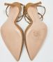 Gianvito Rossi Pre-owned Suede heels Brown Dames - Thumbnail 6
