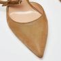 Gianvito Rossi Pre-owned Suede heels Brown Dames - Thumbnail 7