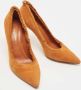 Gianvito Rossi Pre-owned Suede heels Brown Dames - Thumbnail 4