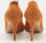 Gianvito Rossi Pre-owned Suede heels Brown Dames - Thumbnail 5