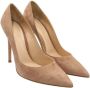 Gianvito Rossi Pre-owned Suede heels Brown Dames - Thumbnail 4