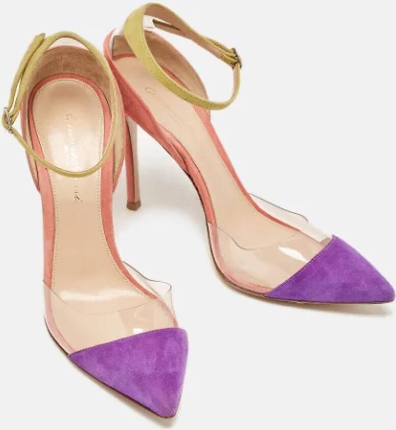 Gianvito Rossi Pre-owned Suede heels Multicolor Dames