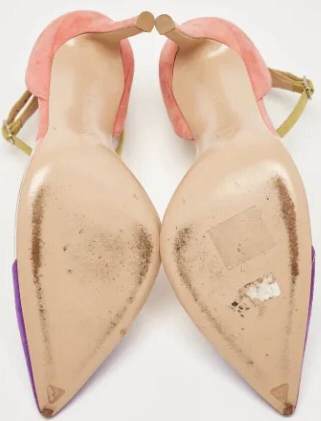 Gianvito Rossi Pre-owned Suede heels Multicolor Dames