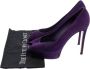 Gianvito Rossi Pre-owned Suede heels Purple Dames - Thumbnail 7