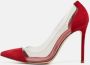Gianvito Rossi Pre-owned Suede heels Red Dames - Thumbnail 2