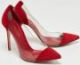 Gianvito Rossi Pre-owned Suede heels Red Dames - Thumbnail 4