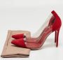 Gianvito Rossi Pre-owned Suede heels Red Dames - Thumbnail 9