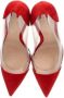Gianvito Rossi Pre-owned Suede heels Red Dames - Thumbnail 7