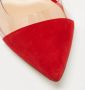 Gianvito Rossi Pre-owned Suede heels Red Dames - Thumbnail 8