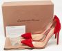 Gianvito Rossi Pre-owned Suede heels Red Dames - Thumbnail 9