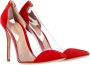 Gianvito Rossi Pre-owned Suede heels Red Dames - Thumbnail 4