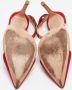 Gianvito Rossi Pre-owned Suede heels Red Dames - Thumbnail 5