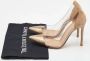 Gianvito Rossi Pre-owned Suede heels Yellow Dames - Thumbnail 8