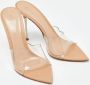 Gianvito Rossi Pre-owned Suede mules Beige Dames - Thumbnail 4