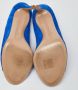 Gianvito Rossi Pre-owned Suede mules Blue Dames - Thumbnail 6