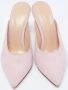 Gianvito Rossi Pre-owned Suede mules Pink Dames - Thumbnail 2