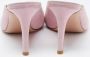 Gianvito Rossi Pre-owned Suede mules Pink Dames - Thumbnail 4