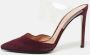 Gianvito Rossi Pre-owned Suede mules Red Dames - Thumbnail 2