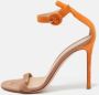 Gianvito Rossi Pre-owned Suede sandals Beige Dames - Thumbnail 2