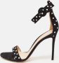 Gianvito Rossi Pre-owned Suede sandals Black Dames - Thumbnail 2