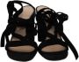 Gianvito Rossi Pre-owned Suede sandals Black Dames - Thumbnail 3